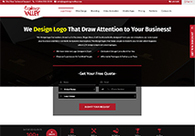 A great web design by Logo Design Valley, Dallas, TX: 