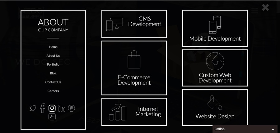 A great web design by WeDoWebApps, Ahmedabad, India: 