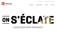 A great web design by Rouillier Stratégie Marketing, Quebec, Canada: 