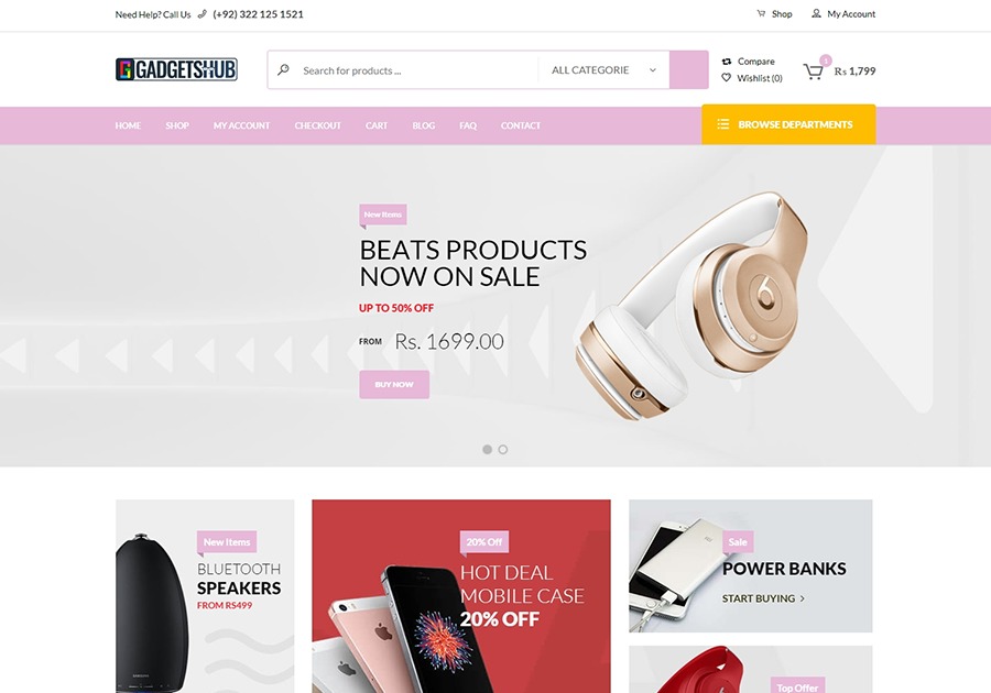 A great web design by Gadgets Hub, Pakistan Employees Cooperative Housing Society, Pakistan: 