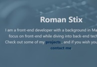 A great web design by RomanStix, Vancouver, Canada: 