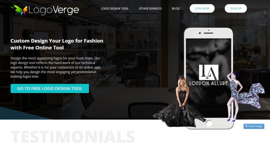 A great web design by Logo Verge, Los Angeles, CA: 