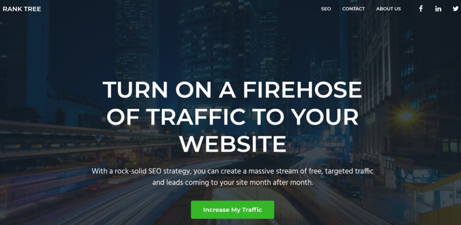 A great web design by Rank Tree, Knoxville, TN: 