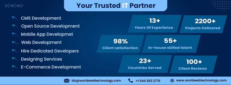 A great web design by World Web Technology Pvt. Ltd., Ahmedabad, India: