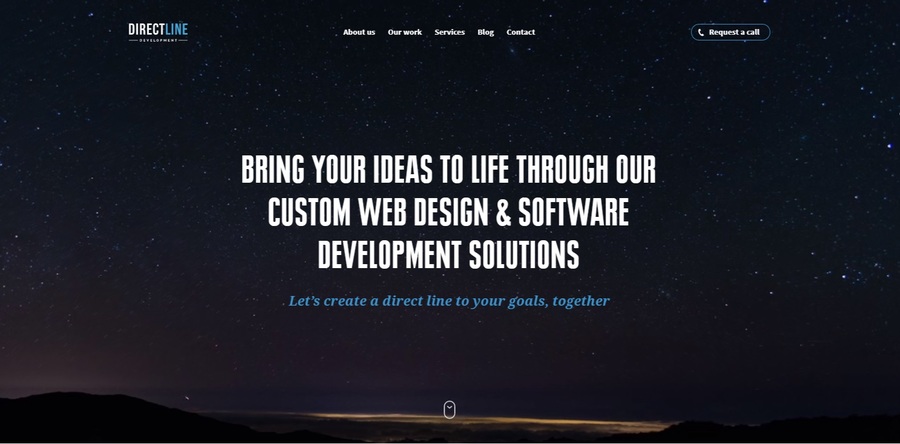 A great web design by Direct Line Development Inc, Westminster, CO: 