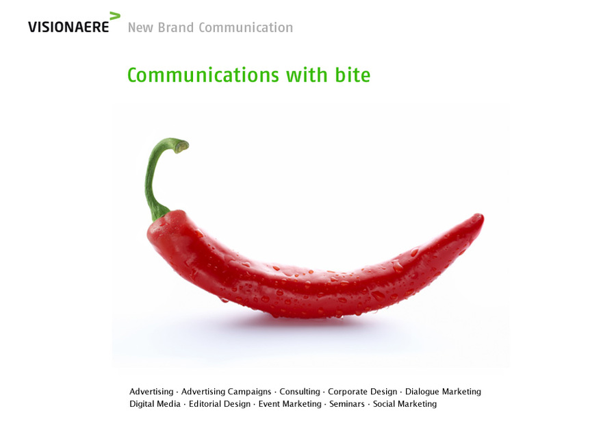 A great web design by VISIONAERE, Berlin, Germany: 