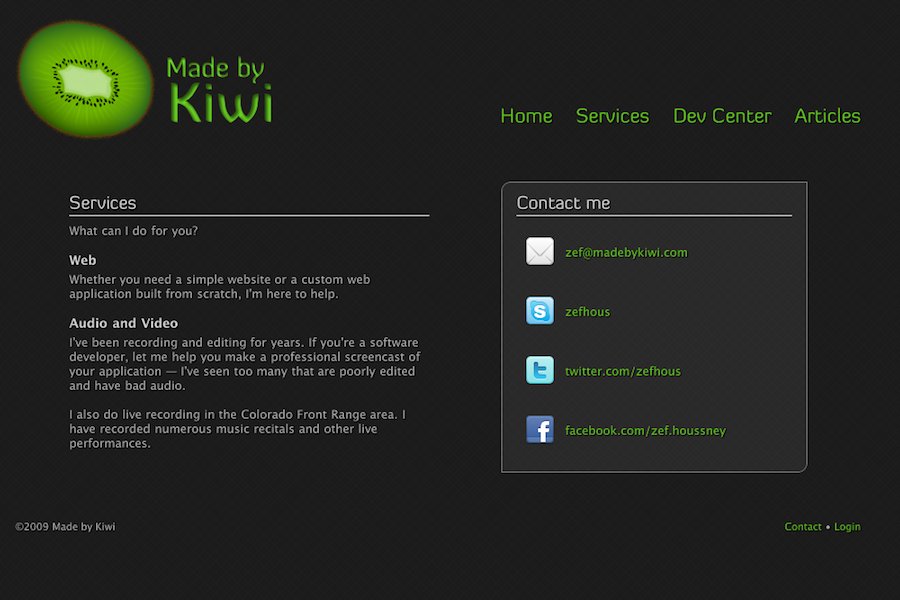 A great web design by Made by Kiwi, Boulder, CO: 