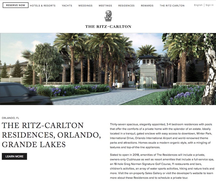 A great web design by BIGEYE, Orlando, FL: 