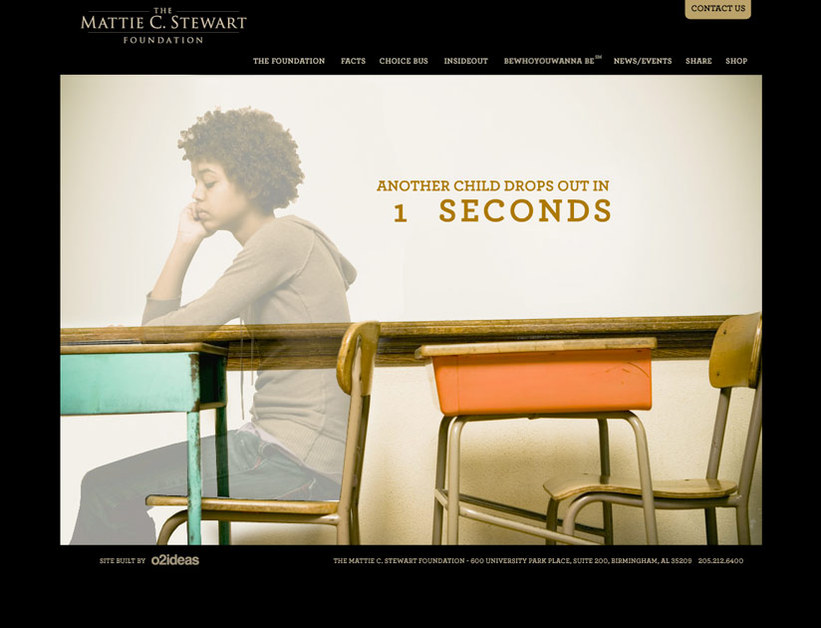 A great web design by o2ideas, Birmingham, AL: 