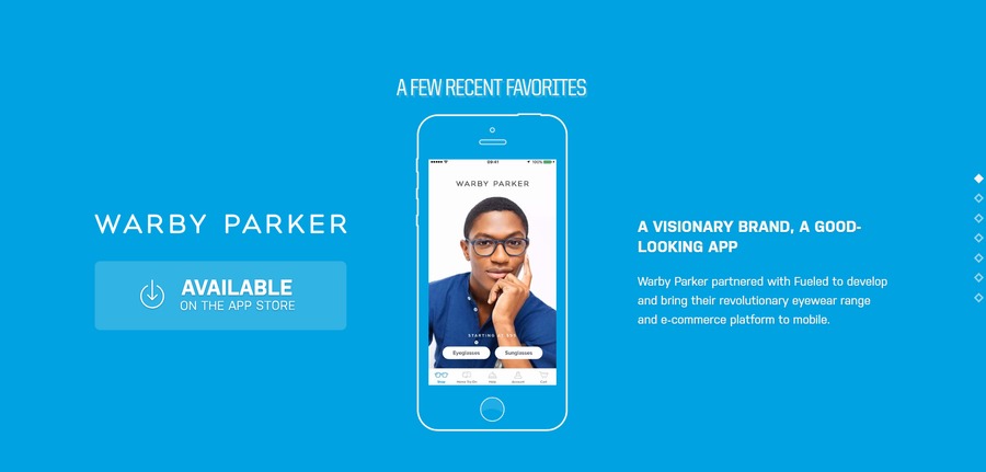 A great web design by Fueled, New York, NY: 