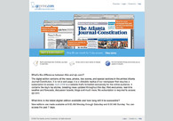 A great web design by Recalibr8, Atlanta, GA: 
