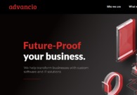 A great web design by Advancio, Los Angeles, CA: 