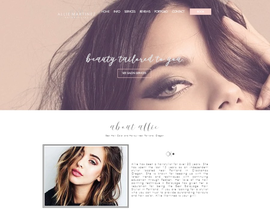 A great web design by Landing Paige, Portland, OR: 