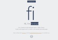 A great web design by Fershad Irani, Taipei, Taiwan: 