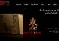 A great web design by POPSITE web design studio, Rome, Italy: 