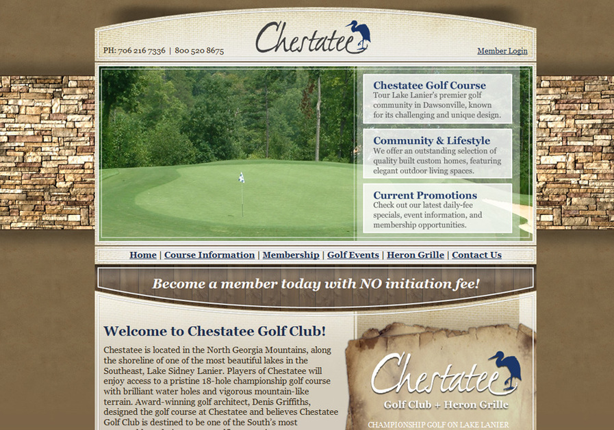 A great web design by WindNet, Inc, Atlanta, GA: 