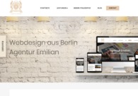 A great web design by Agentur Emilian, Berlin, Germany: 