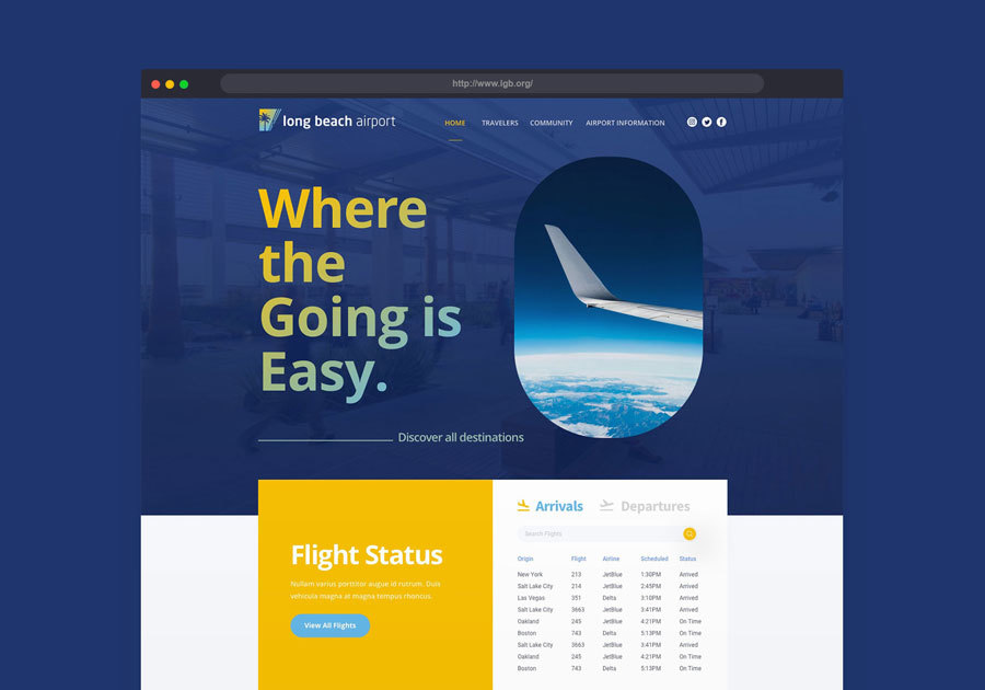 A great web design by CRISPx, Newport Beach, CA: 