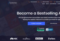 A great web design by Roosevelt Ghostwriting, Los Angeles, CA: 