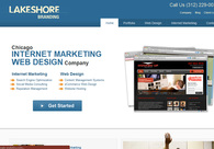 A great web design by Lakeshore Branding, Chicago, IL: 