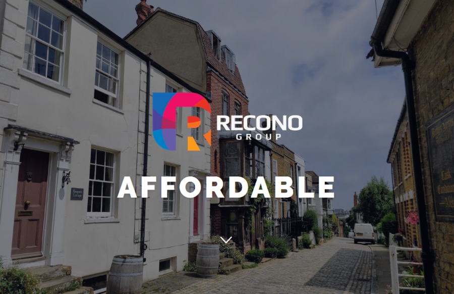 A great web design by Recono Group Web Design, London, United Kingdom: 
