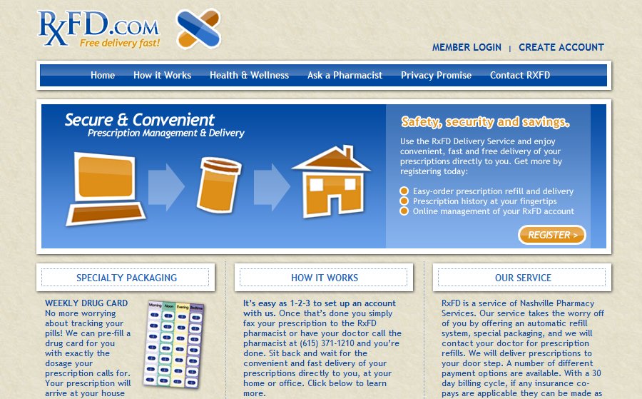 A great web design by EcoRich, Nashville, TN: 