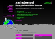 A great web design by Zachary Johnson, Minneapolis, MN: 