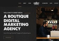 A great web design by Ernst Media, Seattle, WA: 