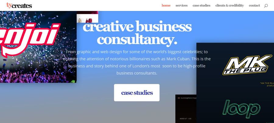 A great web design by tycreates, London, United Kingdom: 