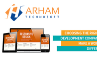 A great web design by Arham Technosoft Pvt Ltd., India, UT: 