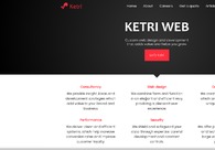 A great web design by Ketri Web, Tirana, Albania: 