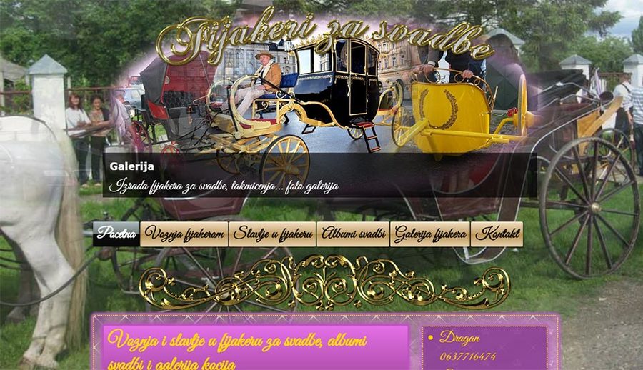 A great web design by ReklameTeka, Novi Sad, Serbia: 