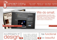 A great web design by The Concept Colony, Dallas, TX: 