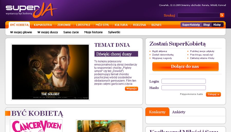 A great web design by Efnetica, Gdansk, Poland: 