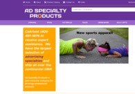 A great web design by Ad Specialty Products, Boca Raton, FL: 