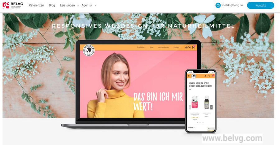 A great web design by BelVG.de, Riga, Latvia: 