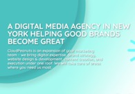 A great web design by Cloud Peanuts, New York City, VT: 