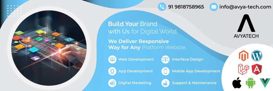 A great web design by Avya Technology Pvt Ltd, Delhi, India: 