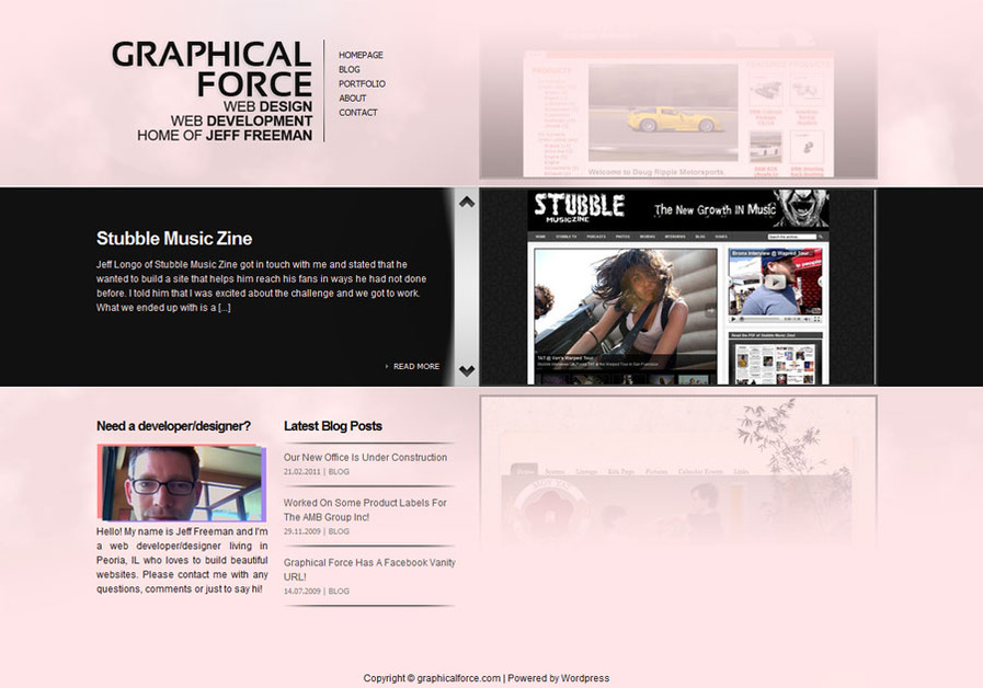 A great web design by Graphical Force, Peoria, IL: 