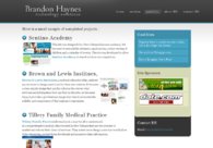 A great web design by Brandon Haynes, New Orleans, LA: 