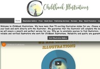 A great web design by Childbook illustrations, York, PA: 