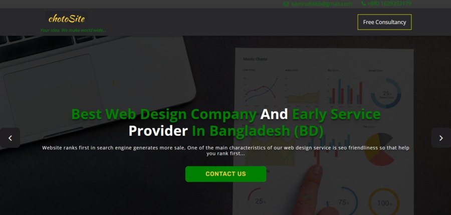 A great web design by chotosite, Dhaka, Bangladesh: 