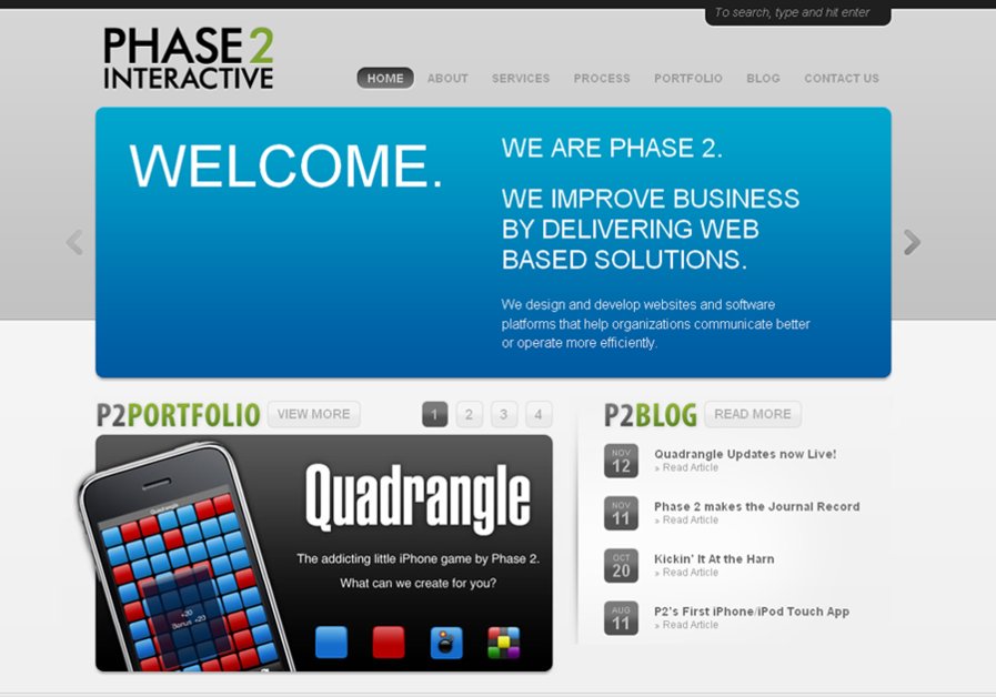 A great web design by Phase 2 Interactive, Oklahoma City, OK: 