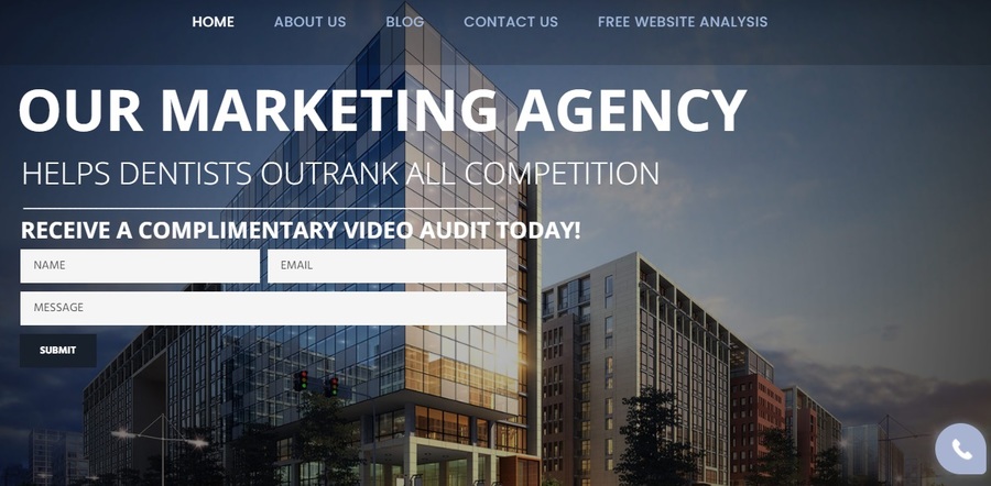 A great web design by Dental SEO, Washington, DC: 