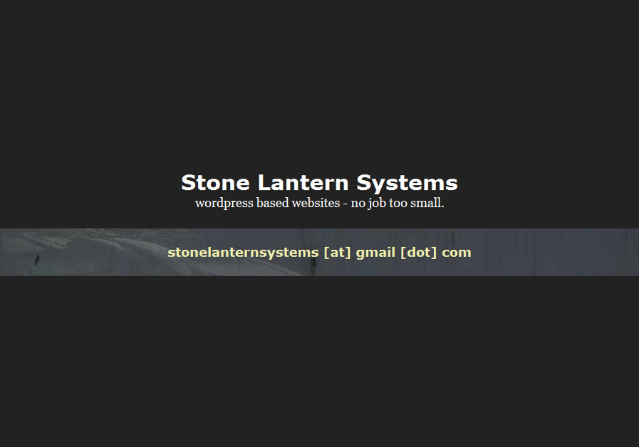 A great web design by Stone Lantern Systems, London, United Kingdom: 