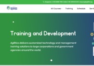 A great web design by Agilitics, Noida, India: 