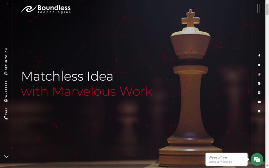 A great web design by Boundless Technologies, Karachi, Pakistan: 