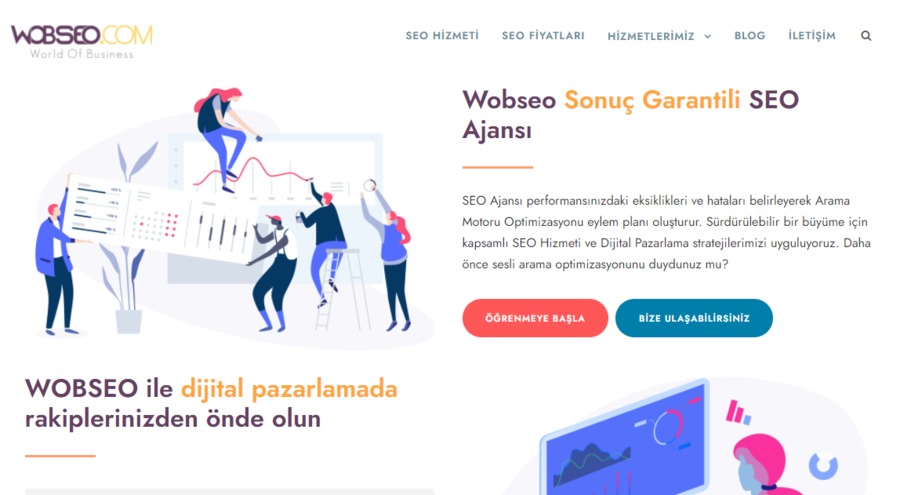 A great web design by Wobseo, Turkey, NC: 