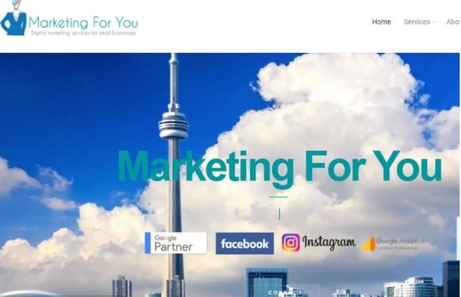 A great web design by Marketing For You, Toronto, Canada: 
