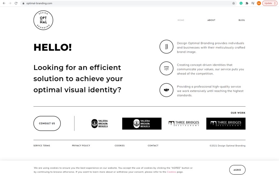 A great web design by Design Optimal Branding, London, United Kingdom: 